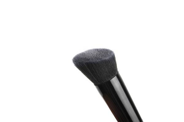 Close up of hair color brush